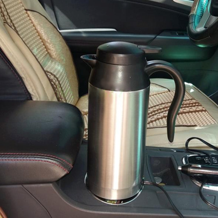 HJ-18A แก้วไฟฟ้าสแตนเลส 750ml DC 12V กาต้มน้ำไฟฟ้ารถยนต์แก้วอุ่นถ้วยกาแฟรถยนต์พร้อมที่ชาร์จไฟแช็กถ้วยทำความร้อนกาต้มน้ำฉนวนเครื่องทำน้ำอุ่นแก้ว, HJ-18A