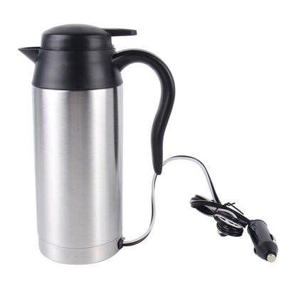 HJ-18A แก้วไฟฟ้าสแตนเลส 750ml DC 12V กาต้มน้ำไฟฟ้ารถยนต์แก้วอุ่นถ้วยกาแฟรถยนต์พร้อมที่ชาร์จไฟแช็กถ้วยทำความร้อนกาต้มน้ำฉนวนเครื่องทำน้ำอุ่นแก้ว, HJ-18A