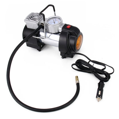 แบบพกพา 4X4 Heavy Duty Air Compressor 12V 150PSI 35LPM ปั๊มยาง Inflatable ปั๊มรถเครื่องมือทำงานสำหรับฉุกเฉินกลางแจ้ง, 12V 85-150 PSI Tire Inflatable Pump