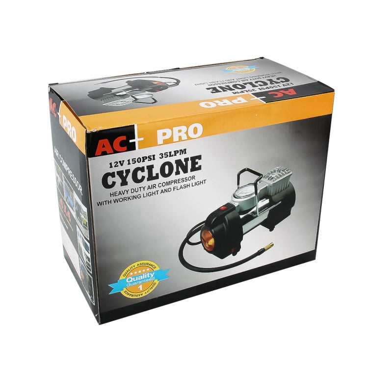 แบบพกพา 4X4 Heavy Duty Air Compressor 12V 150PSI 35LPM ปั๊มยาง Inflatable ปั๊มรถเครื่องมือทำงานสำหรับฉุกเฉินกลางแจ้ง, 12V 85-150 PSI Tire Inflatable Pump
