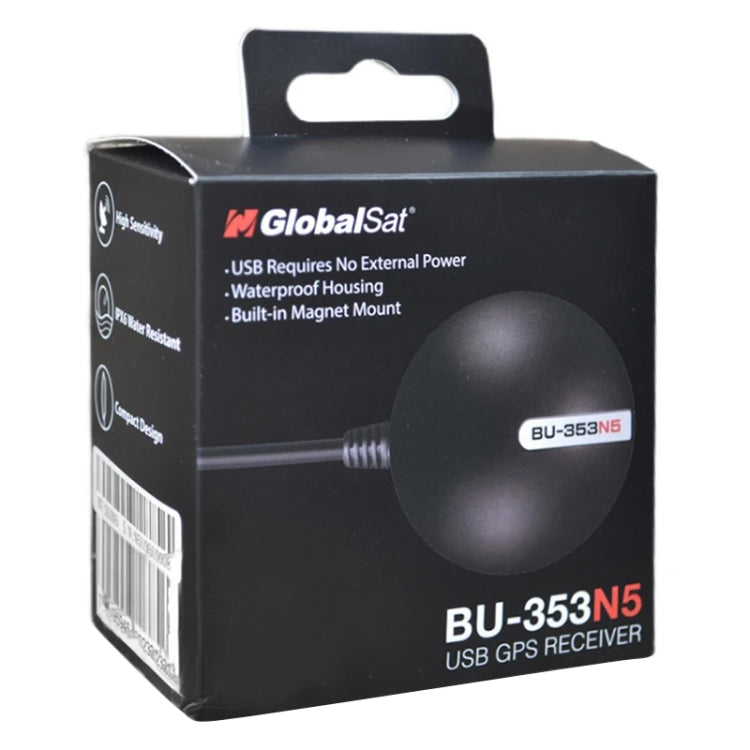 BU-353N5 อินเทอร์เฟซ USB G เมาส์ตัวรับสัญญาณ GPS โมดูล SiRF Star IV, BU-353N5