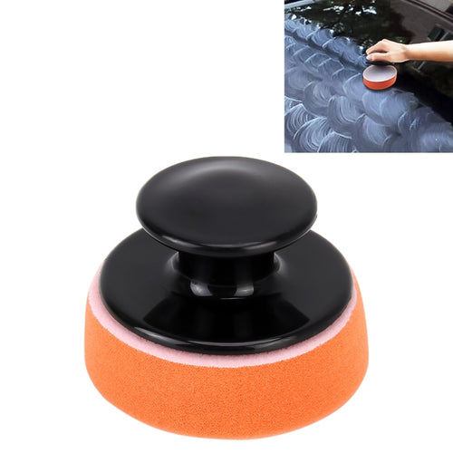 ฟองน้ำขัดรถยนต์ ฟองน้ำกลม ฟองน้ำความหนาแน่นสูง ขนาด:7.5*5ซม, Round Sponge