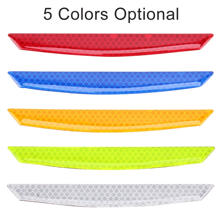4 ชิ้นสากลรถประตูป้องกันการชนกันแถบป้องกันยามจดจ้องสติกเกอร์, 4 PCS