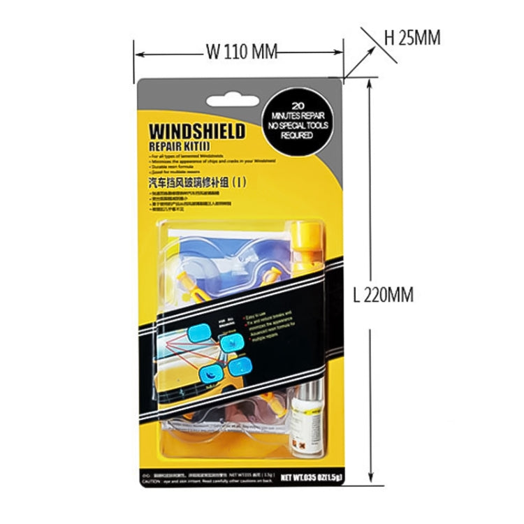 Professional ซ่อมกระจกเครื่องมือ Paintless Dent Removal รถชุดซ่อมกระจกหน้าต่างชิป Crack กระจกรถยนต์, Windscreen Repair Tool, Windscreen Repair Tool (White)
