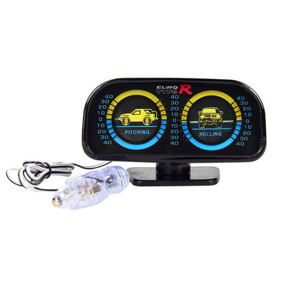 TR-9601 เครื่องวัดความลาดชันแบบปรับได้ Slopemeter Finder เครื่องมือ รถ เครื่องวัด Inclinometer, Car Inclinometer Gauge