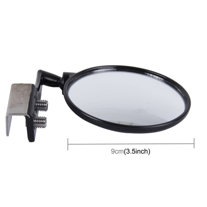 พื้นที่คนตาบอดด้านหน้าของยานพาหนะกระจกมองข้างซ้ายปรับมุมกว้างได้, Black Left Side