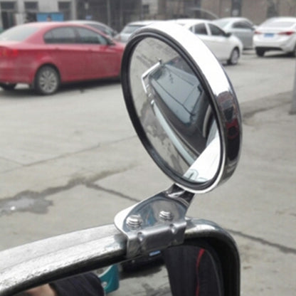 พื้นที่คนตาบอดด้านหน้าของยานพาหนะกระจกมองข้างขวาปรับมุมกว้างได้, Silver Right Side