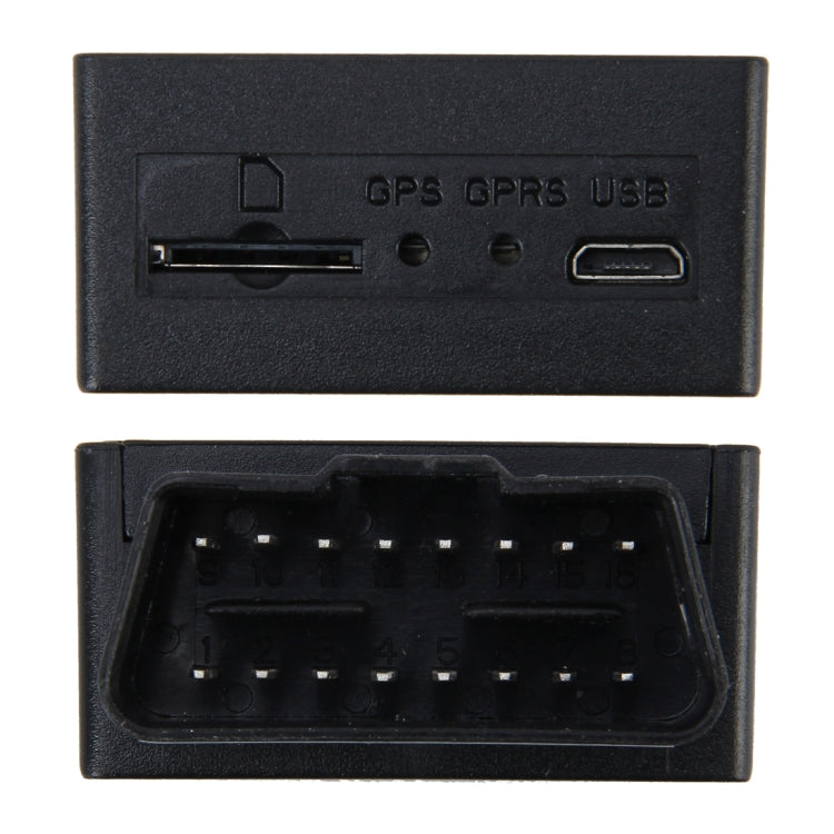 อุปกรณ์ระบุตำแหน่งยานพาหนะ GPS OBD (GPS + 2G GSM + SMS / GPRS) ระบบ Quad-band รองรับรั้วอิเล็กทรอนิกส์และการสอบถามสถานที่ผ่าน SMS, OBD GPS