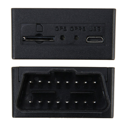 อุปกรณ์ระบุตำแหน่งยานพาหนะ GPS OBD (GPS + 2G GSM + SMS / GPRS) ระบบ Quad-band รองรับรั้วอิเล็กทรอนิกส์และการสอบถามสถานที่ผ่าน SMS, OBD GPS