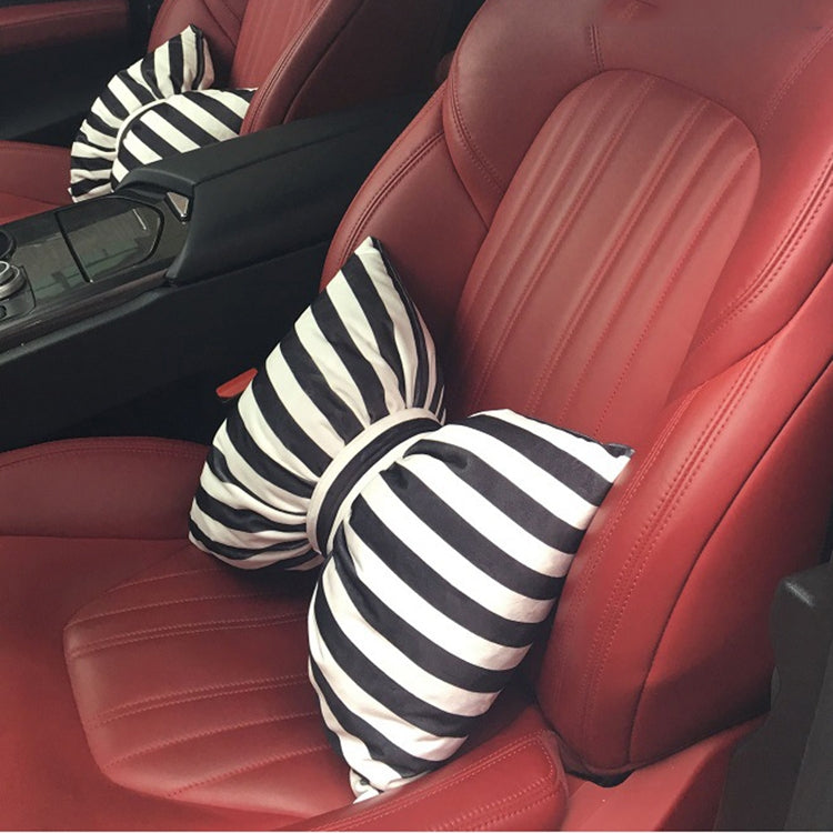 หมอนรองเอวรถระบายอากาศสไตล์คลาสสิกลาย Bowknot ขนาด: 35 * 45 ซม, Size: 35*45cm