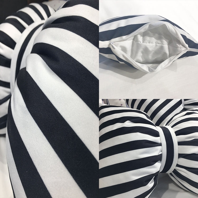 หมอนรองเอวรถระบายอากาศสไตล์คลาสสิกลาย Bowknot ขนาด: 35 * 45 ซม, Size: 35*45cm