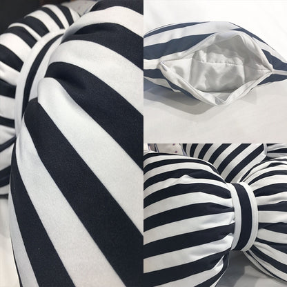 หมอนรองเอวรถระบายอากาศสไตล์คลาสสิกลาย Bowknot ขนาด: 35 * 45 ซม, Size: 35*45cm