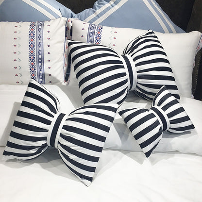 หมอนรองเอวรถระบายอากาศสไตล์คลาสสิกลาย Bowknot ขนาด: 35 * 45 ซม, Size: 35*45cm