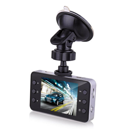 K6000 2.3 นิ้ว 90 องศามุมกว้าง Full HD 720P วิดีโอรถ DVR, รองรับการ์ด TF (สูงสุด 32GB) / การตรวจจับการเคลื่อนไหวพร้อมไฟเติม Night Vision 2 ดวง, K6000