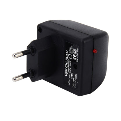 อินเวอร์เตอร์พาวเวอร์รถยนต์ 90-240V AC ถึง 12V DC พร้อมตัวแปลงอะแดปเตอร์ซ็อกเก็ตที่จุดบุหรี่ในรถยนต์ เอาต์พุตกำลังของเครื่องขยายเสียงรถยนต์: DC 12V 600mA (ปลั๊ก EU), 12V 600mA(EU Plug)