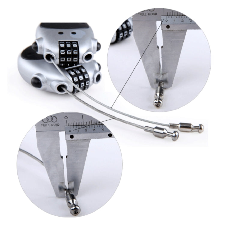 JASIT กระเป๋าเดินทางรหัสผ่านล็อควัวน่ารักมัลติฟังก์ชั่นแบบพกพา, Luggage Password Lock