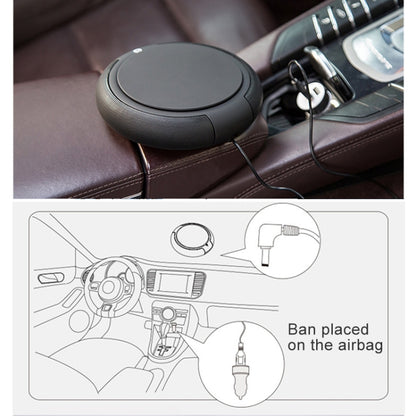CARZOR Z1 2W USB เครื่องฟอกอากาศในรถยนต์ไอออนลบเครื่องฟอกอากาศ, (Black), (White)