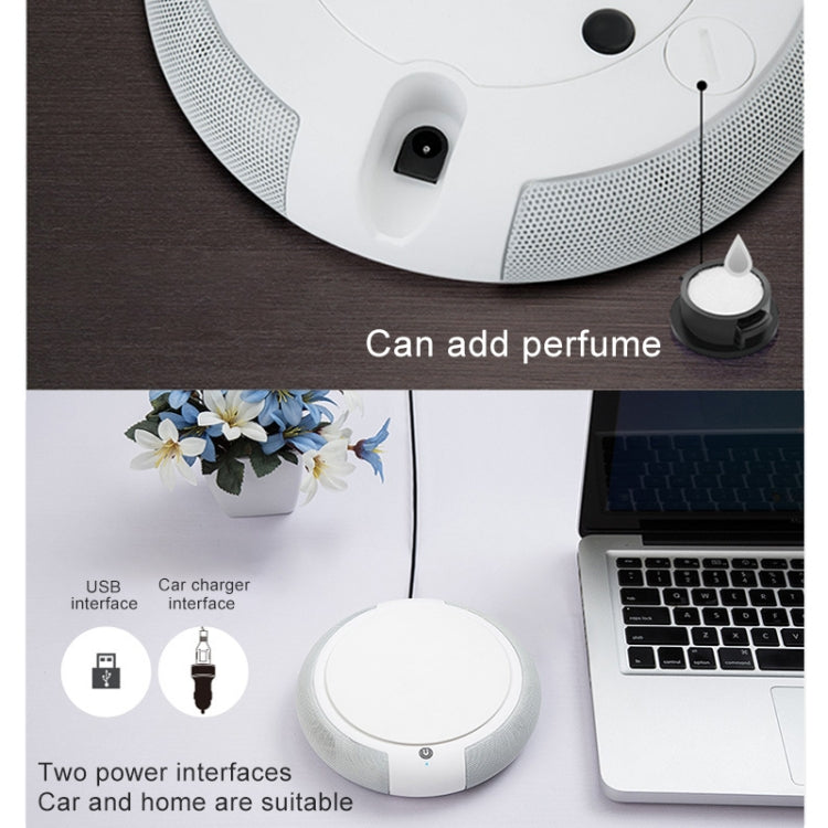 CARZOR Z1 2W USB เครื่องฟอกอากาศในรถยนต์ไอออนลบเครื่องฟอกอากาศ, (Black), (White)
