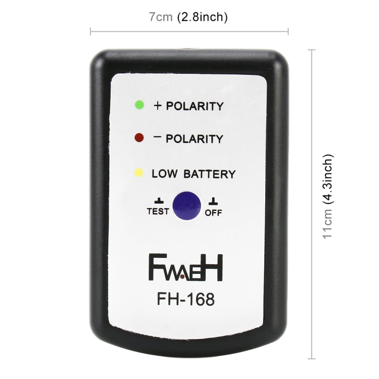 FH-168 เครื่องเสียงรถยนต์ลำโพงขั้วเครื่องทดสอบเฟส, Audio Speaker Polarity Tester