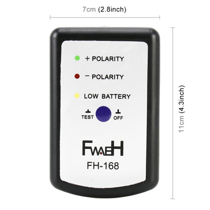 FH-168 เครื่องเสียงรถยนต์ลำโพงขั้วเครื่องทดสอบเฟส, Audio Speaker Polarity Tester