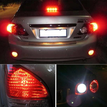 2 ชิ้น 7440 15 วัตต์ 1300LM 6500K 28 SMD-3030 LED รถ ไฟเบรกไฟเลี้ยว, DC 12V, 7440
