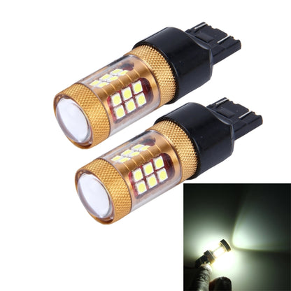 2 ชิ้น 7443 15 วัตต์ 1300LM 6500K 28 SMD-3030 LED รถ ไฟเบรกไฟเลี้ยว, DC 12V, 7443