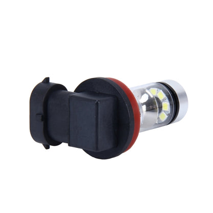 2 ชิ้น H8/H11 10W 500LM 6000K 20SMD-2835 ไฟ LED ไฟตัดหมอกรถยนต์ DC 12V, H8/H11 10W