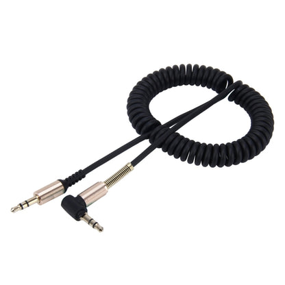 3.5 มม. ปลั๊ก 3 ขั้วชายกับชายเสียง AUX สายเคเบิลขดหดได้, ความยาว: 1.5 ม., Length: 1.5m(Black), Length: 1.5m (Red)