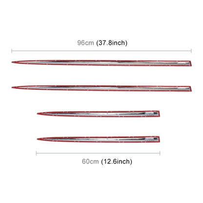 4 PCS Universal รถ ประตูป้องกันการชนกันแถบป้องกันยาม, Door Anti-collision Strip