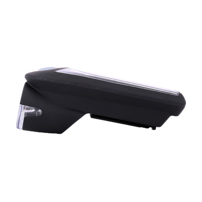 3W 240LM USB พลังงานแสงอาทิตย์รถจักรยานยนต์ / ไฟหน้าจักรยาน, Front Light Black, Front Light White