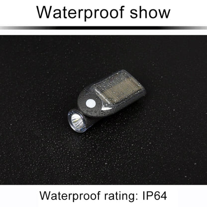 3W 240LM USB พลังงานแสงอาทิตย์รถจักรยานยนต์ / ไฟหน้าจักรยาน, Front Light Black, Front Light White
