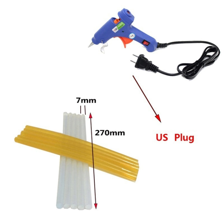 44 in 1 Auto Car Metal PDR Dent Lifter-กาวดึง Tab Hail Removal Paintless ซ่อมชุดเครื่องมือพร้อมปืนกาว 20W, ปลั๊ก US หรือปลั๊ก EU, 44 in 1