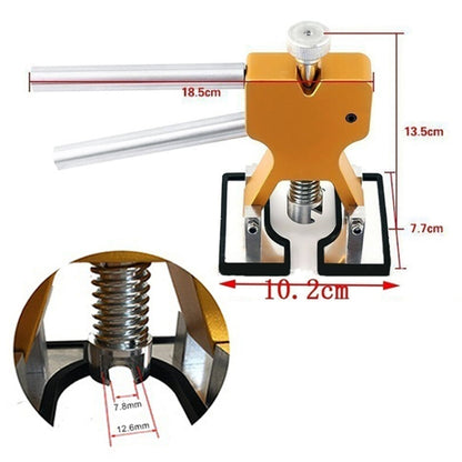 57 in 1 Auto Car Metal PDR Dent Lifter-กาวดึง Tab Hail Removal Paintless ซ่อมชุดเครื่องมือพร้อมปืนกาว 20W, ปลั๊ก US หรือปลั๊ก EU, 57 in 1