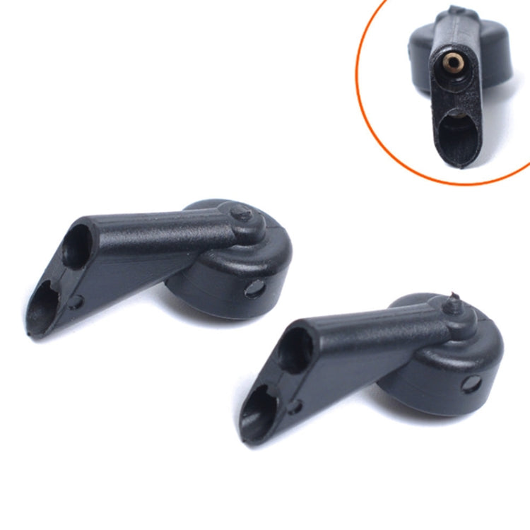 2 PCS เครื่องซักผ้ากระจกหน้ารถ Wiper Jet หัวฉีดน้ำ 8E9955985 สำหรับ 2004-2015 Audi A3 / A4 / A6 / Q7, For 2004-2015 Audi A3 / A4