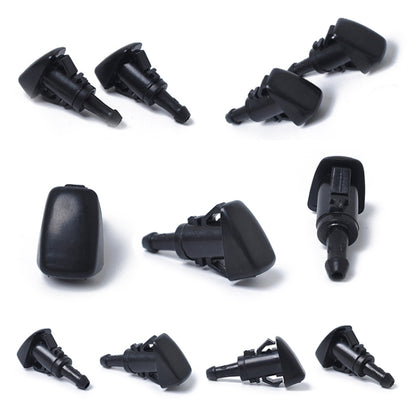 2 PCS เครื่องซักผ้ากระจกหน้ารถ Wiper Jet หัวฉีดน้ำ 5113049AA สำหรับ 2001-2013 Chrysler Jeep/dodge, For 2001-2013 Chrysler Jeep / dodge