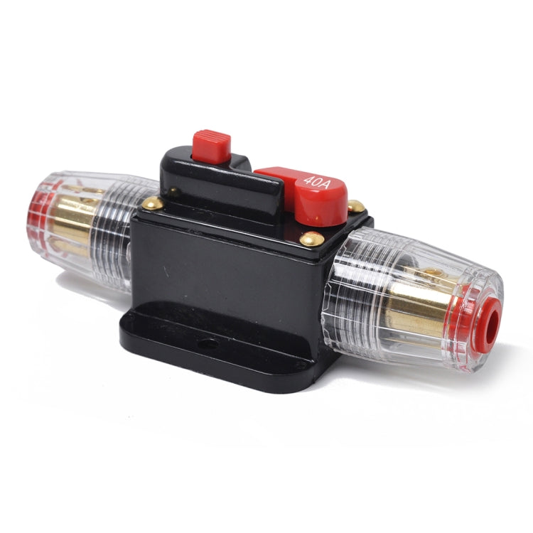 DC 12-24V รถ Circuit Breaker สเตอริโอผู้ถือฟิวส์ประกัน 40A ฟิวส์, 40A