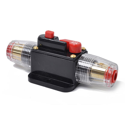 DC 12-24V รถ Circuit Breaker สเตอริโอผู้ถือฟิวส์ประกัน 40A ฟิวส์, 40A