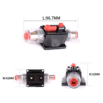 DC 12-24V รถ Circuit Breaker สเตอริโอผู้ถือฟิวส์ประกัน 40A ฟิวส์, 40A