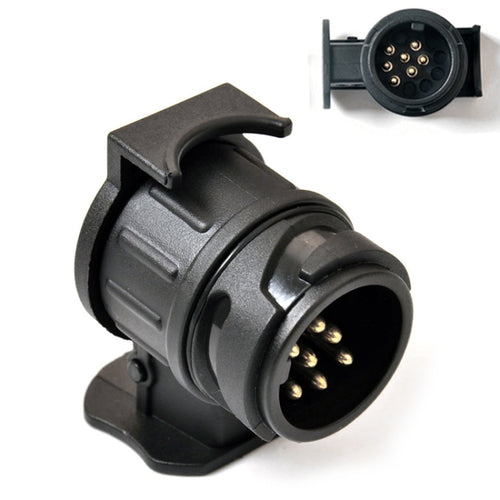 12V 13Pin TO 7Pin รถปลั๊กสายไฟอะแดปเตอร์ปลั๊ก SOCKET สำหรับรถพ่วง/รถบรรทุก/รถบัส,รถยุโรป, A0139