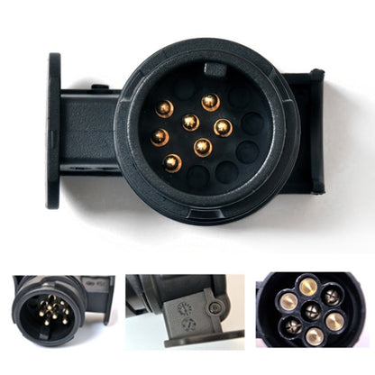 12V 13Pin TO 7Pin รถปลั๊กสายไฟอะแดปเตอร์ปลั๊ก SOCKET สำหรับรถพ่วง/รถบรรทุก/รถบัส,รถยุโรป, A0139