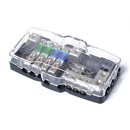 เครื่องเสียงรถยนต์สเตอริโอ Distribution Block Ground Mini ANL ฟิวส์ 4 Way ฟิวส์ 30A 60A 80Amp พร้อม LED, 4 Way Fuse Block