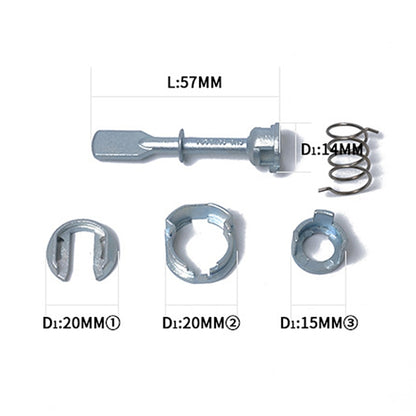 รถประตูล็อคซ่อมกระบอกสูบชุดขวาและซ้าย 6N0837223A สำหรับ Volkswagen POLO 6N1-6N2 1994-2001, 6N1-6N2 1994-2001