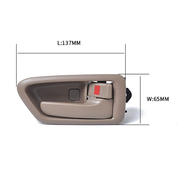 อัตโนมัติขวาซ้ายภายในมือจับประตู 69205-AA010RH 69206-AA010LH สำหรับ Toyota Camry, For Toyota Camry