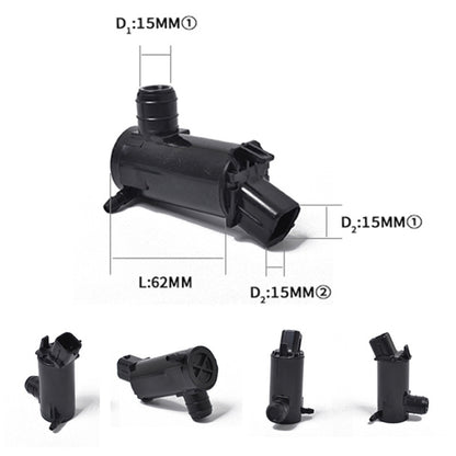 เครื่องฉีดน้ำแรงดันสูงที่ปัดน้ำฝนเครื่องซักผ้า 9851026000 สำหรับ Hyundai / Kia, For Hyundai / Kia (9851026000)
