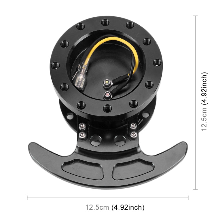 รถ Tilt Racing พวงมาลัยล้อเลื่อน Hub Kit อะแดปเตอร์ที่ถอดออกได้ Snap Off Boss Kit