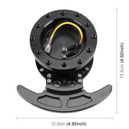 รถ Tilt Racing พวงมาลัยล้อเลื่อน Hub Kit อะแดปเตอร์ที่ถอดออกได้ Snap Off Boss Kit