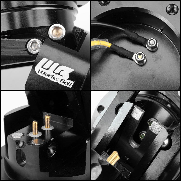 รถ Tilt Racing พวงมาลัยล้อเลื่อน Hub Kit อะแดปเตอร์ที่ถอดออกได้ Snap Off Boss Kit