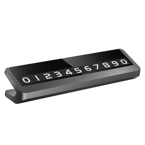 สติ๊กเกอร์ติดรถบัตรจอดรถชั่วคราวที่สร้างสรรค์, Parking Card Car Sticker (Grey), Parking Card Car Sticker (Silver)