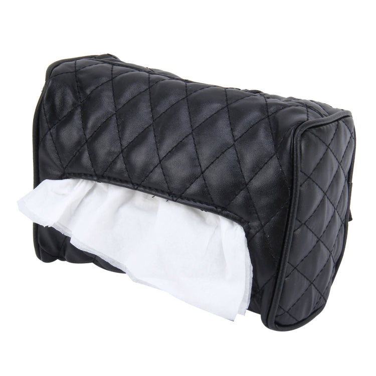 รถ Auto หนัง Sun Visor Backseat Hanger กล่องกระดาษทิชชูกระดาษผ้าเช็ดปาก (ไม่รวมผ้าเช็ดปาก), Not Include Napkin Black, Not Include Napkin Pink, Not Include Napkin White