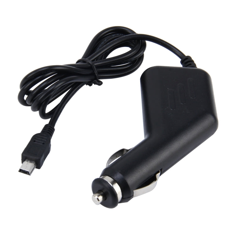 Universal Mini USB Charger Adapter สำหรับกล้อง DVR รถ GPS Navigation อินพุต 10V - 48V เอาต์พุต 5V 1.5A, ความยาวสายเคเบิล: 1.2 ม., Mini USB  Cable Length: 1.2m